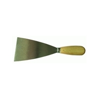 Шпатель-скребок для удаления ржавчины 50 мм, деревянная ручка Hobbi